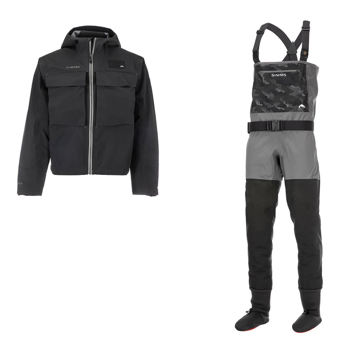 The Simms Guide Classic Wader and Jacket